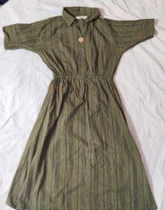 Vintage Style Green Dress