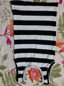Black And White Tank Top