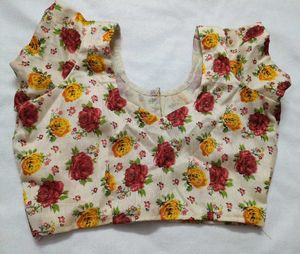 Floral Border Maroon saree