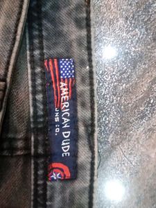 Regular Fit Jeans With Smokey Splash