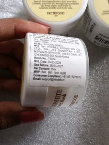 Skinfood Egg White Pore Mask - Set of 3