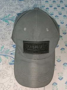 Gray Fashion Cap