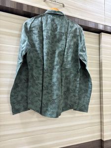 Green Patterned Shirt
