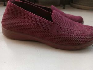 Casual Maroon Loafers