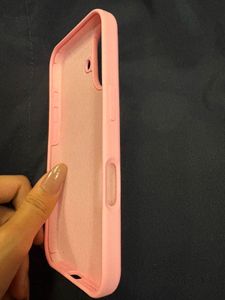 IP 16 Pink silicon Phone Case