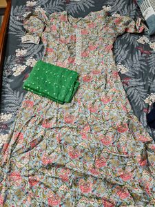 Floral Kurta Set - XXXL