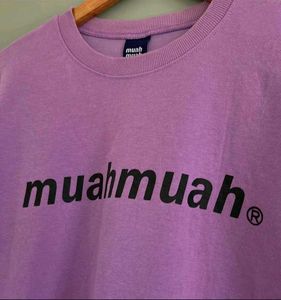 MuahMuah Purple Sweatshirt