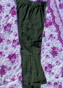 Olive Green Cargo Pants