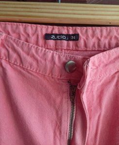Zudio baby pink Mom Fit Jeans (Brand new With tag)
