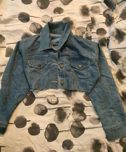 Cropped Denim Jacket