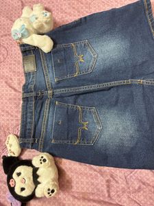 Denim Mini Skirt