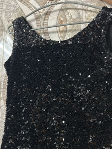 Black Sparkly Cocktail Dress
