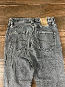 Vintage Wash Straight Leg Jeans