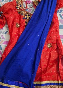 Women/girl Patiala Suit Set Wid Chunni