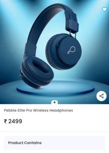 Blue Over-Ear Headphones