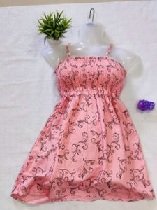 Pink Floral Sundress