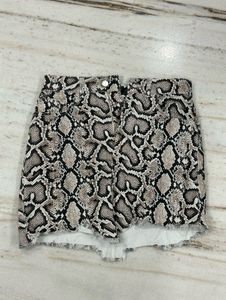 Zara trf Denim Skirt