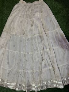 Long Skirt With Kurti Set