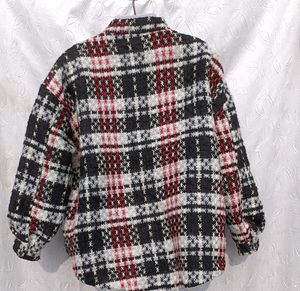 Y2k Plaid Flannel Shacket Jacket 🖤