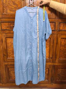 Denim Shirt Dress