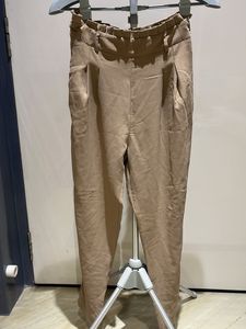 Beige Casual Women's Pants