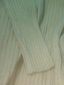 Mustard/yellow V-Neck Knit dress