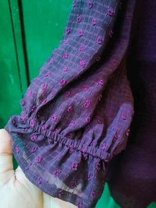 FIG Elegant Ruffled Top