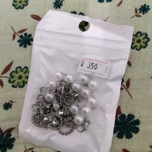 Butterfly Pearl Chain Necklace