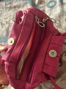 Vintage Hot Pink Handbag