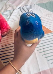 3 Soft Toys, Birthdays Card And Sticks