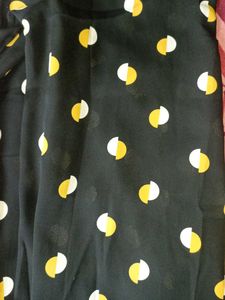 Vintage Polka Dot Top with Front Bow 🎀