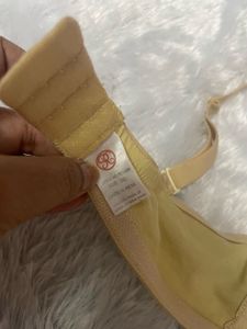 Comfortable Yellow Bra
