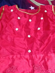 Red Embellished Dress