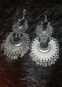 Elegant Gold &amp; Chandbali Earrings Combo