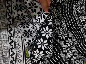 Black & White Patterned Fabric