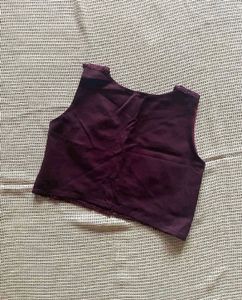 Sequinned Blouse/ Crop Top