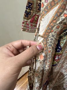Printed Ethnic Gown