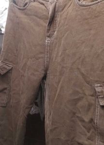 Brown Cargo Pants