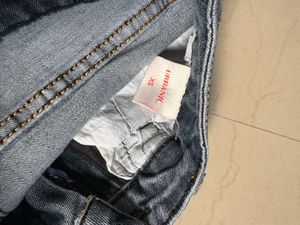 Grey wash jeans