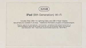 iPad 8th Gen 32GB (Wifi) (Charging Cable Free)