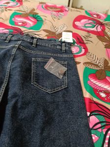 New denim jeans