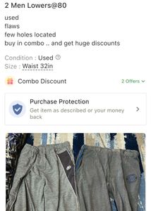 CLEARANCE SALE- 3 bottoms