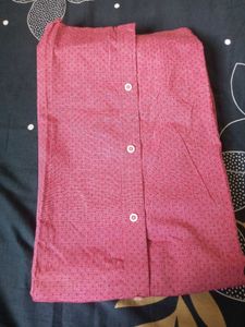 🍁Red Patterned Shirt🍁