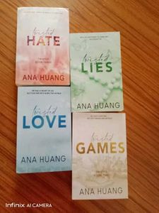 Twisted series,  Love + Hate + Game + Lies  by Ana
