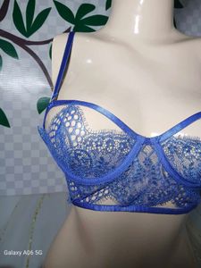 (1411)Blue Lace Bralette