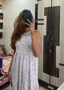 Zebra Print Dress