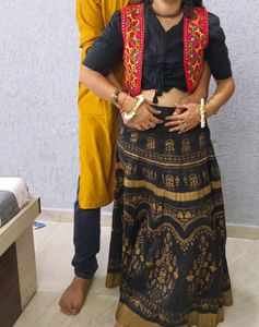 Navratri Skirt Soft Broket