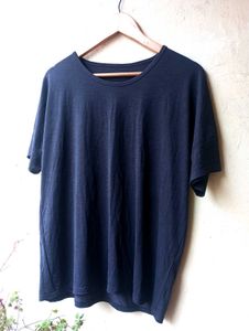 Comfy Navy Blue Tshirt Top (Women)