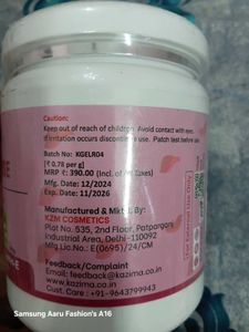 Kazima Aloe Rose Gel - 500g