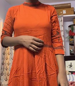 Mustard Women Maxi Dress